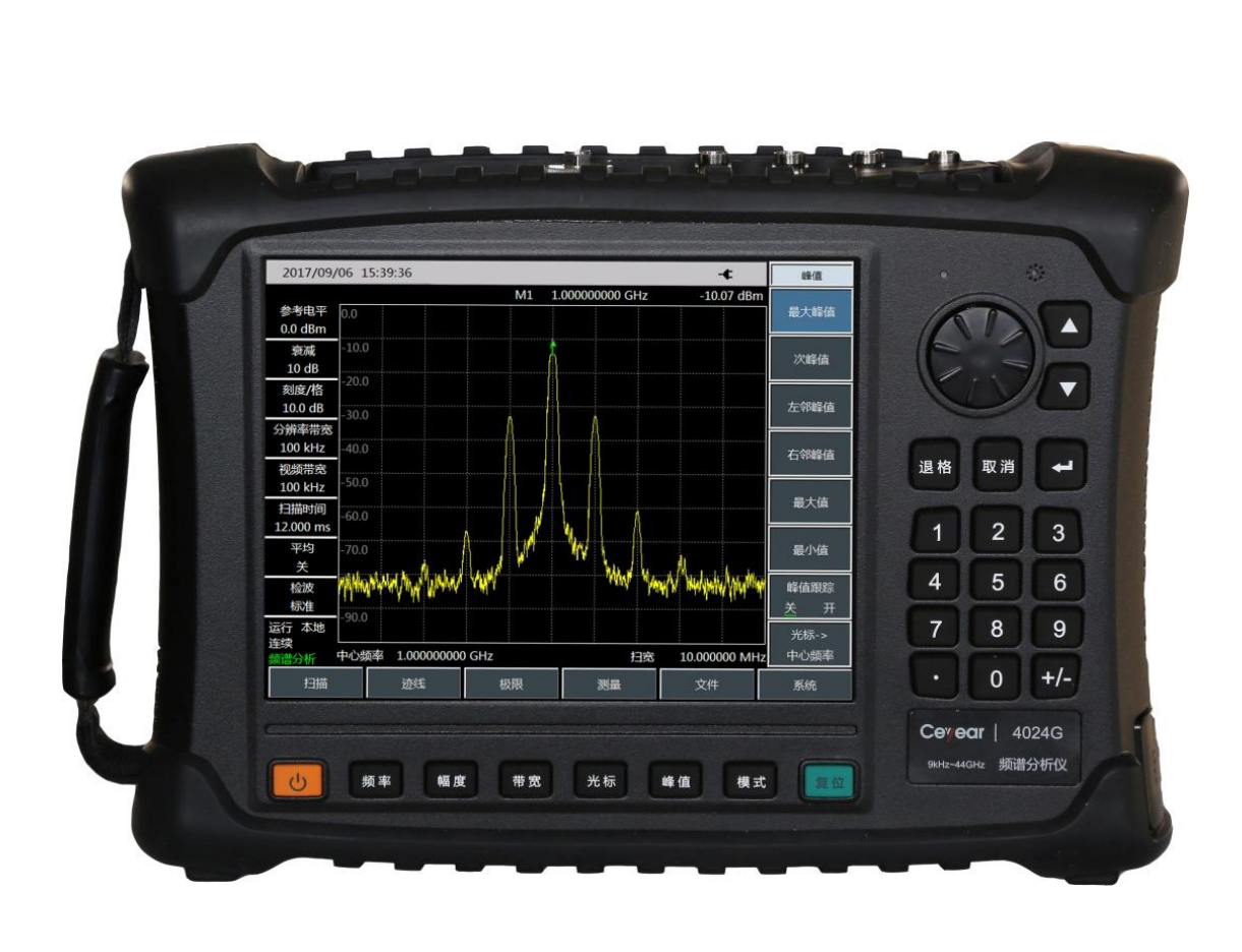 4024A/B/C/D/E/F/G Spectrum Analyzer